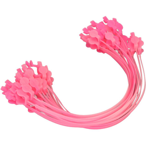 Attache de bavoir dentaire rose - Flexible et sûr, parfait pour le confort et la relaxation pendant les soins dentaires. (1/5)