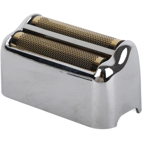 Tête de rasoir argentée pour tondeuse cheveux professionnelle, accessoire de remplacement pour usage salon et maison. (1/5)