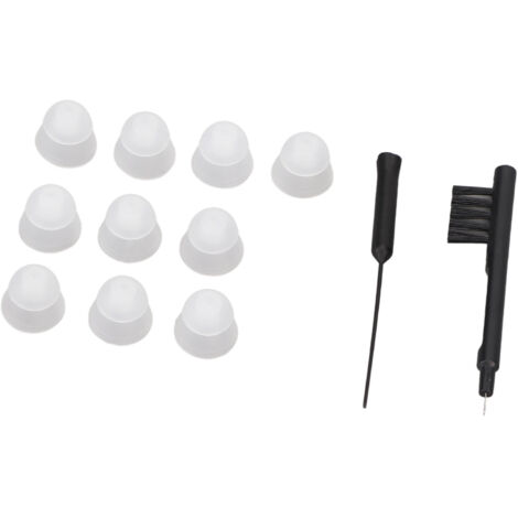 Ensemble de Dômes en Silicone pour Aides Auditives avec Kit de Nettoyage et Ventilation (1/5)