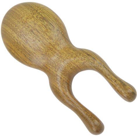 Gua Sha en Bois de Santal pour le Visage et le Corps - Outil de Massage Anti-Âge et Détente (1/5)