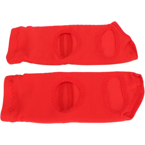 Protecteur de Cheville Adulte pour Arts Martiaux Antidérapant Absorption des Chocs Rouge Taille 39-40 (1/5)