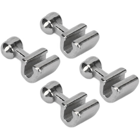 10 crochets orthodontiques en acier inoxydable, accessoires pour fil dentaire, taille moyenne, lot de 10 (1/5)