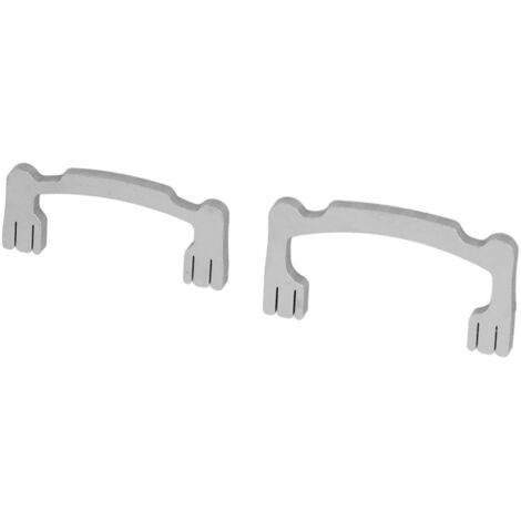 Porte-lamelles en acier inoxydable pour polissage dentaire - Set de 2 pour couronnes hautes et basses (1/5)