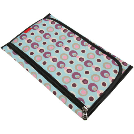 Matelas à langer pliable imperméable pour bébé, portable et compact pour voyages (1/5)