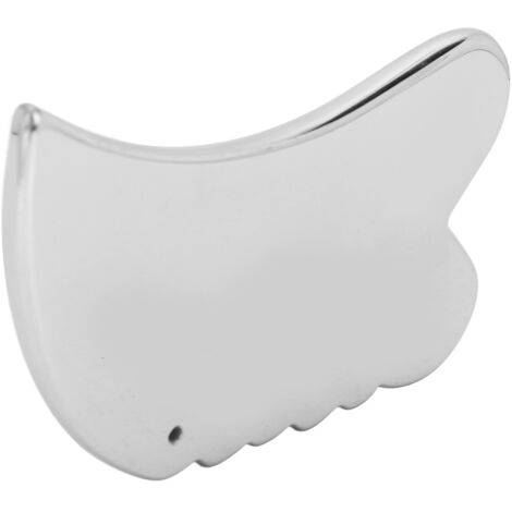 Plaque de Gua Sha en Pierre de Térahertz pour Soin du Visage et Relaxation (1/5)