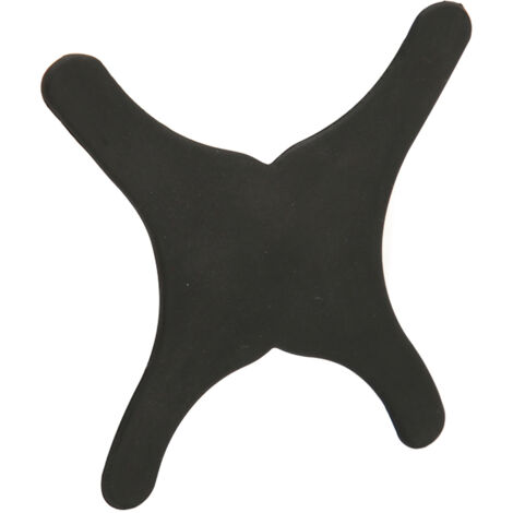 Plaque photographique dentaire noire en silicone souple, parfaite pour imagerie intra-orale et orthodontie. (1/5)
