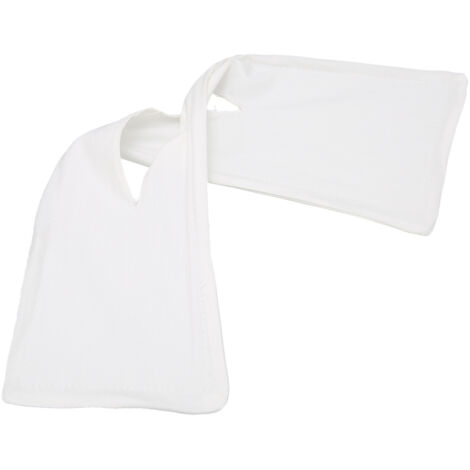 Bandeau Créateur de Chignon en Tissu - Accessoire de Coiffure Élégant pour Femmes - Blanc (1/5)