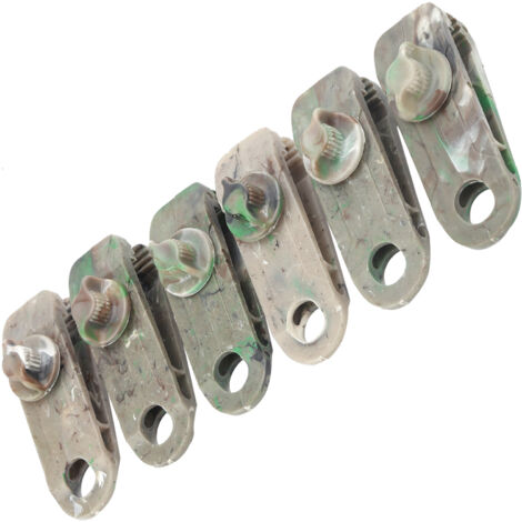 6 Pièces de Fixations pour Bâche avec Verrouillage Sécurisé, Idéales pour Tente, Store et Protection Extérieure (1/5)