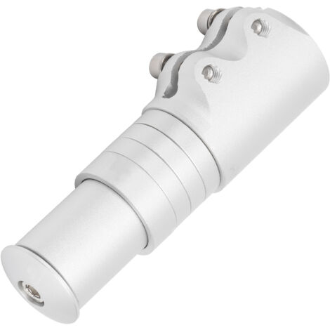 Potence Allongement en Aluminium pour VTT, Compatible Fourche Argentée (1/5)
