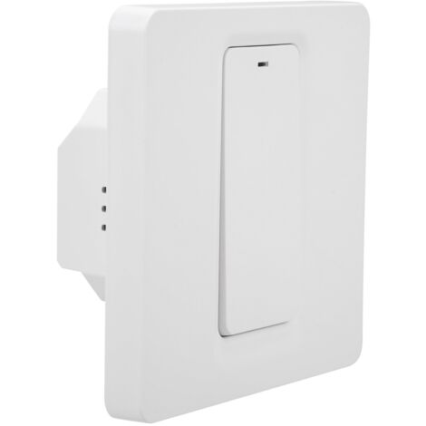 Interrupteur Connecté Zigbee 1 Bouton Blanc Murale 600W pour Maison Intelligente via TUYA (1/5)