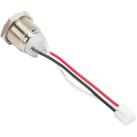 Interrupteur d'Urgence M16 Étanche Illuminé en Acier Inoxydable Haute Sensibilité pour Alarme GSM (1/5)