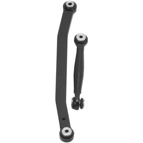 Tige de direction en aluminium noir pour Axial SCX24 1/24, pièce de rechange pour véhicule radiocommandé. (1/5)