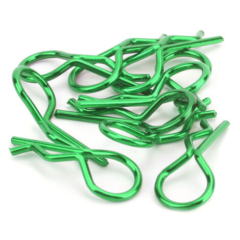 Attache de carrosserie en forme de R pour modèles RC 1/5 à 1/10, clip de fixation, disponible en vert (1/5)