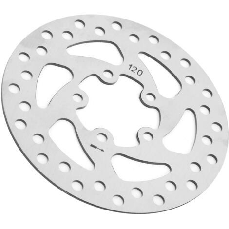 Disque de frein 120mm en acier inoxydable pour trottinette électrique Xiaomi M365, PRO, PRO2, compatible avec modèles similaires, 5 trous de montage. (1/5)