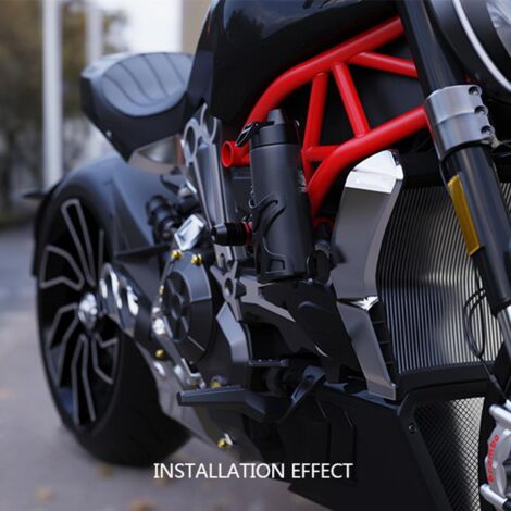 Porte-bidon vélo en aluminium léger, support de gourde robuste pour VTT, vélo de route et randonnée. (1/5)