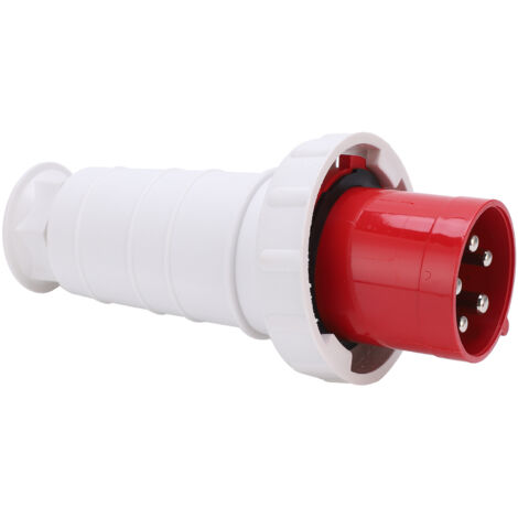 Prise industrielle robuste IP67 380-415V 63A 5 pôles 3P+N+E pour applications agricoles et industrielles (1/5)