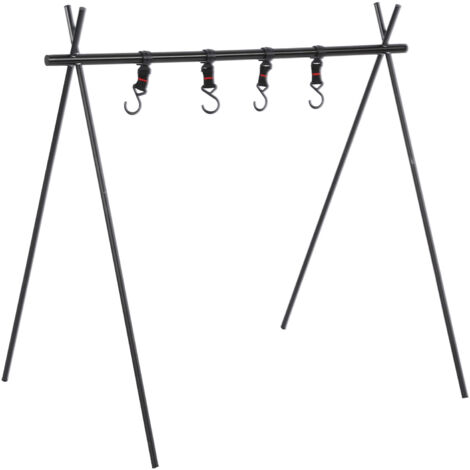 Support triangulaire de séchage extérieur pour randonnée et voyage (1/5)
