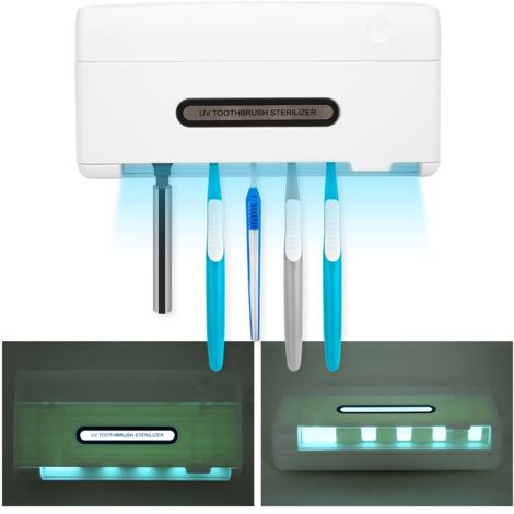 Stérilisateur UV Portable pour Brosse à Dents et Rasoir, Fonction Arrêt Automatique (1/5)