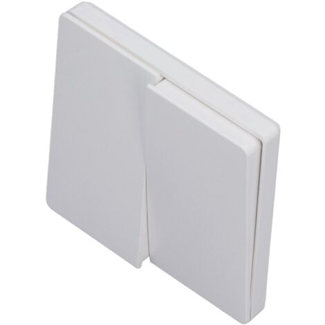 Interrupteur sans fil infrarouge 433MHz, sans batterie ni fil, pour maison intelligente avec double bouton (1/5)