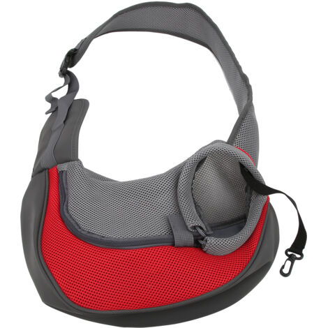 Sac de Transport pour Chien en Tissu Respirant, Pliable et Léger, avec Bretelles Réglables pour Voyage (Petite Taille) (1/5)