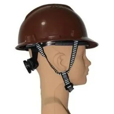 Sangle de Casque de Sécurité en Y, 28cm Extensible, Noir et Blanc à Points de Fixation Universels pour Casque (1/5)