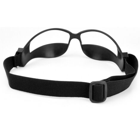 Lunettes de protection pour dribble basketball, idéales pour entraînement extérieur (Noir) (1/5)