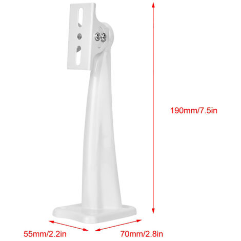 Support de fixation pour caméra de surveillance, 19 cm, en alliage d'aluminium résistant (1/5)