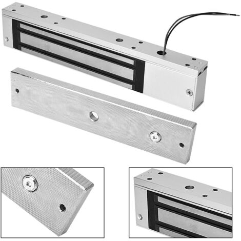Serrure magnétique étanche 12V 280kg pour système de contrôle d'accès (1/5)