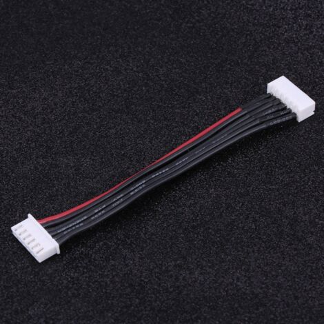 5 Pièces Câble de Prolongation d'Équilibrage Lipo en Silicone pour Batteries 2S-6S - Accessoire pour Modèles RC (1/5)