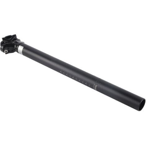 Tige de selle vélo noir 30.9x400mm alliage aluminium pour VTT et vélo de route, compatible FMFXTR (1/5)