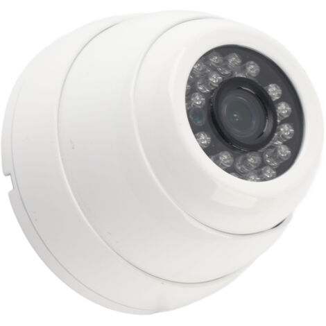 Caméra de Sécurité Extérieure AHD 1080P Dôme 4 en 1, Vision Nocturne Infrarouge 24 LEDs, Étanche IP66, Compatible NTSC/PAL (1/5)