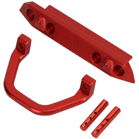 Pare-chocs avant LED aluminium pour Axial SCX24 1/24 - Accessoires RC durables et éclairage amélioré (1/5)