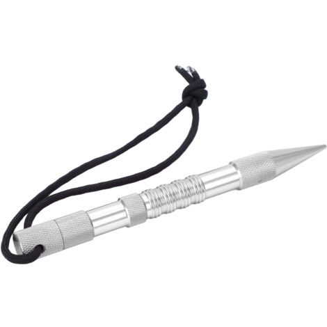 Aiguille en aluminium pour tressage paracord, outil de sellerie et création en cordage. (1/5)