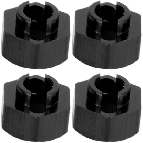 Kit de Clés Croisées en Alliage d'Aluminium 7mm pour Modèles RC 1/24, Pièces de Maintenance pour AXIAL SCX24, Noir (1/5)