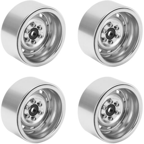 Jantes RC 1.9 pouces en alliage aluminium - 4 pièces légères et robustes pour modèles radiocommandés (1/5)
