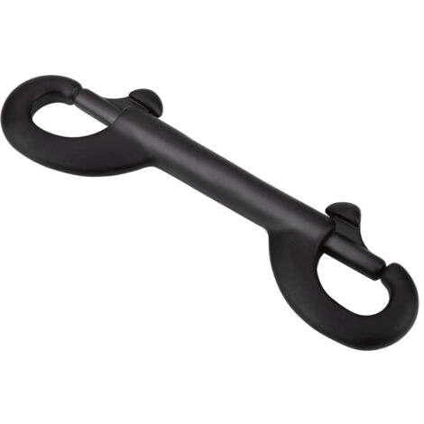 Clip Double Extrémité en Acier Inoxydable pour Plongée - Boucle de Sécurité Robuste (90mm) (1/5)