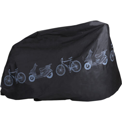 Housse de protection imperméable pour deux-roues - Noir (1/4)