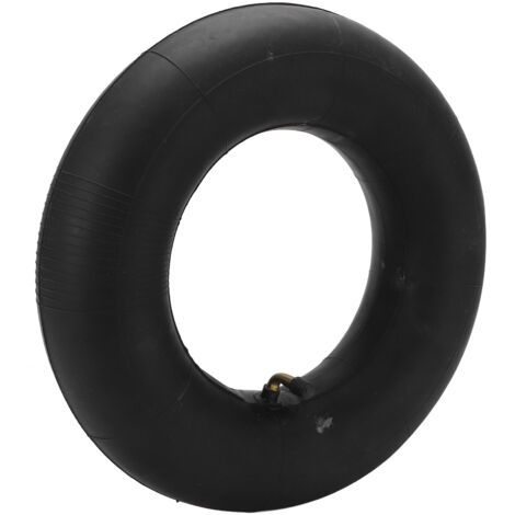 Chambre à air robuste 4.10/3.50-6 avec valve coudée pour tondeuse à gazon, chariot de jardin et karting (1/5)