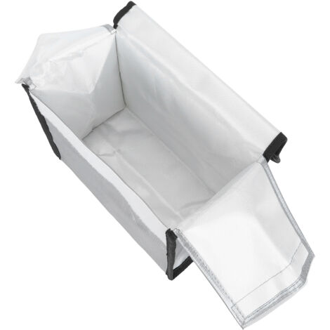 Sac de protection anti-feu pour batteries LiPo 3/4, étanche et résistant aux explosions pour accus lithium rechargeables. (1/5)