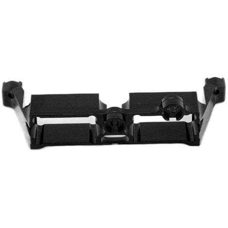 Support en Alliage d'Aluminium pour Servo de Verrouillage de Différentiel TRX4 Traxxas 1/10 - Noir (1/5)