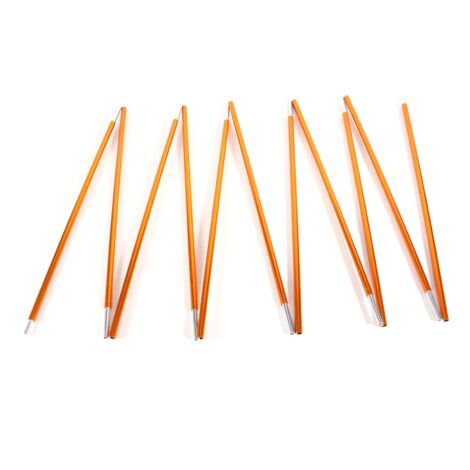 Barre de renfort en aluminium pour tente de randonnée et camping, 2 pièces (1/5)