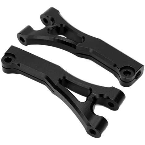 2 Pièces Bras de Suspension Avant Supérieur en Aluminium pour ARRMA 1/7 LIMITLESS/INFRACTION 6S - Noir (1/5)