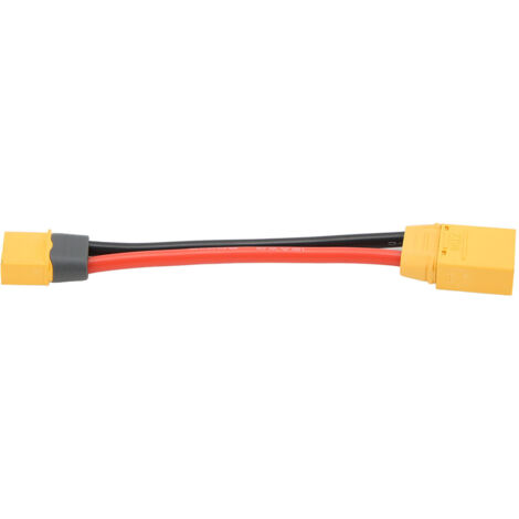 Connecteur XT90 mâle vers XT60H mâle pour batterie RC, câble silicone pour voiture télécommandée (1/5)