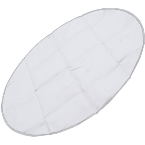 Tapis ignifuge pour barbecue rond, 60 cm - Protection pour terrasse et jardin extérieur (1/5)