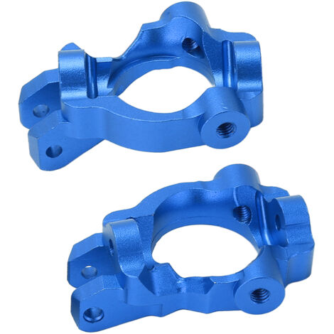 2 Pièces Moyeux Avant en Métal pour Losi Lasernut U4 1/10, Roulements à Billes et Porte-Fusée RC (1/5)