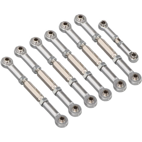 Tige de direction ajustable en métal pour servo Traxxas Slash 2WD 1/10 RC (1/5)