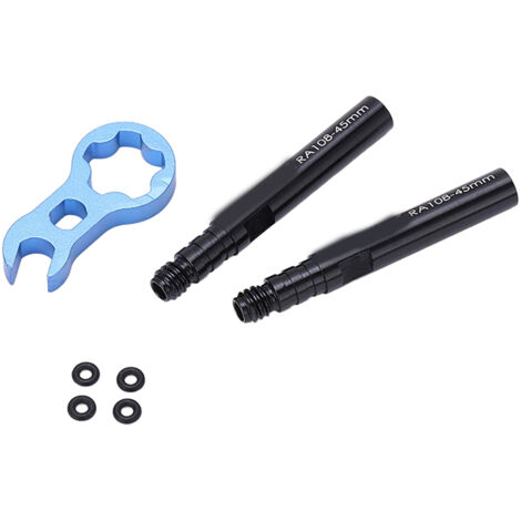 Ensemble d'Extensions de Valve en Aluminium pour Vélos de Route, Tiges de Valve Françaises de 45mm (1/5)