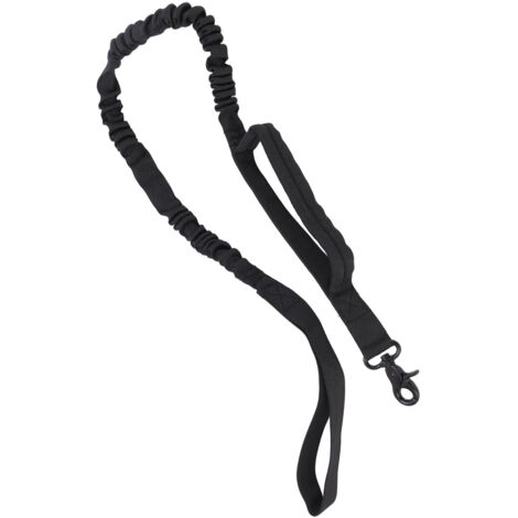 Laisse extensible résistante pour chien actif, 2 poignées ergonomiques - entraînement sportif, promenade sécurisée (1/5)