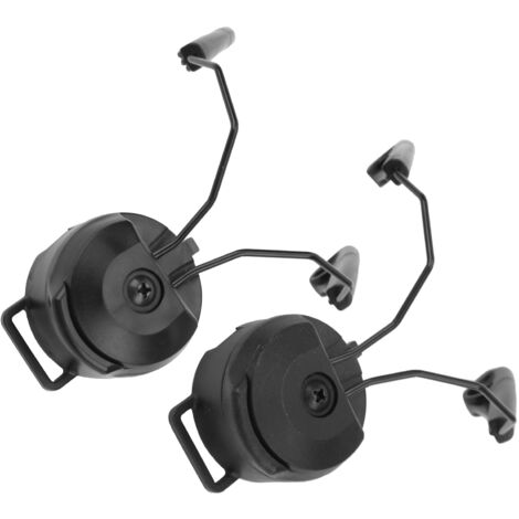 Support pour Écouteurs Tactique, Porte-Casque Militaire avec Rail Picatinny Noir (1/5)