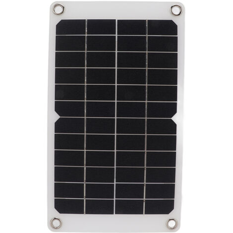 Panneau solaire monocristallin 12V 7.8W portable pour camping-car et voiture (1/5)